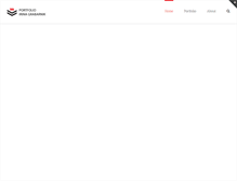 Tablet Screenshot of igrabarnik-portfolio.com